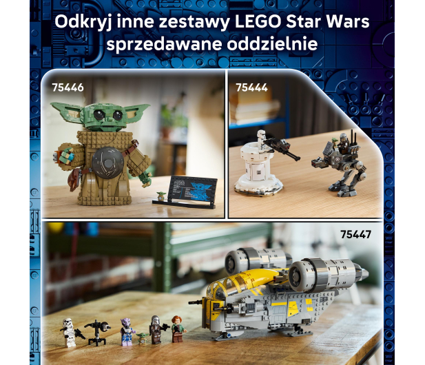 LEGO STAR WARS 75445 Anzellański statek gwiezdny - 1517915 - zdjęcie 4